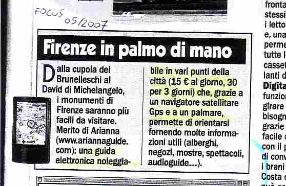 articolo riguardante il successivo affitto di palmari a firenze